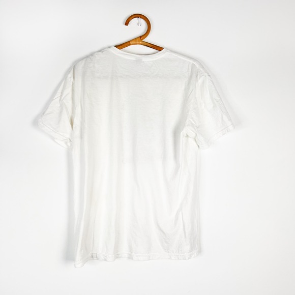 Arms Akimbo band tee Meet me at the Morrison white tshirt size Large - Picture 4 of 4